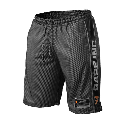 GASP No1 Mesh Shorts - Black