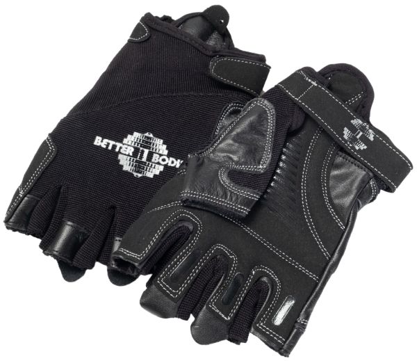 Better Bodies Pro Gym Gloves - Black Detail 2