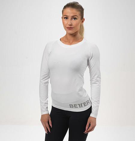 Better Bodies Nolita Seamless L/S - White Detail 1