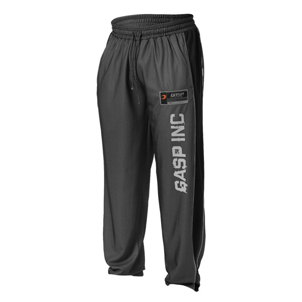 GASP No 1 Mesh Pant - Black Detail 1