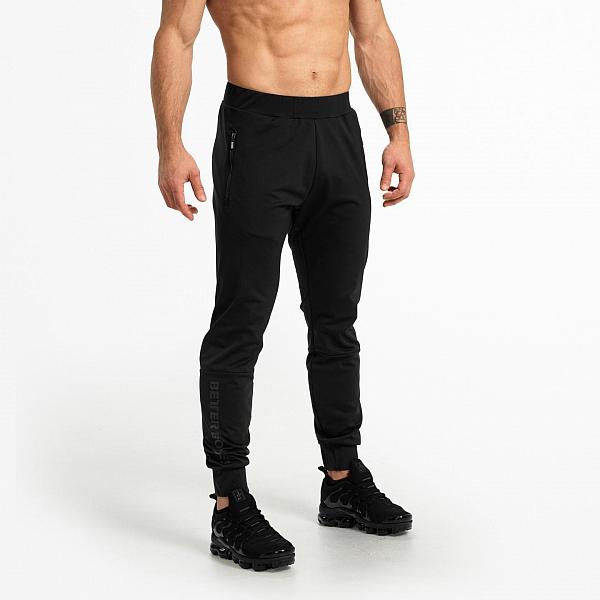 Better Bodies Varick Track Pants - Black Detail 1
