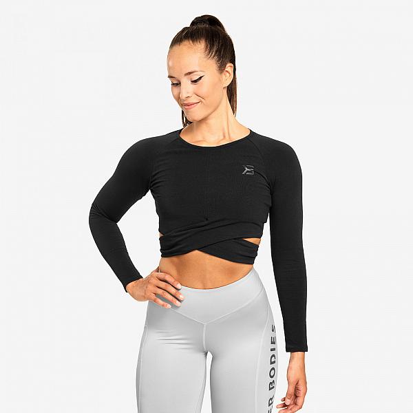 Better Bodies Vesey Long Sleeve - Black Detail 1