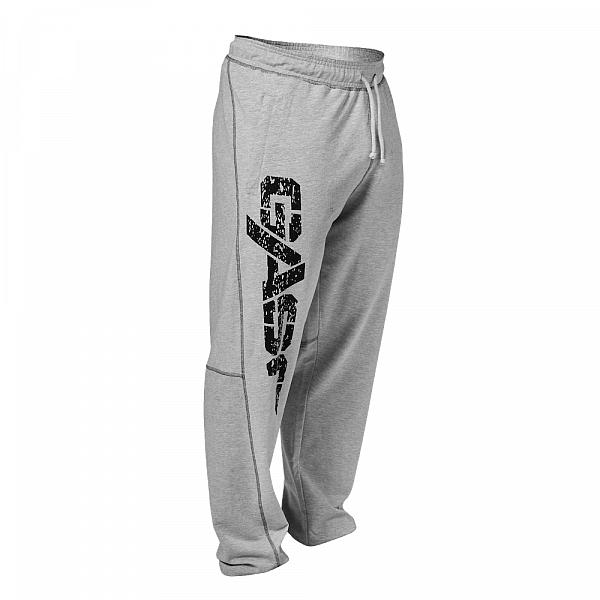 GASP Vintage Sweatpants - Greymelange Detail 3
