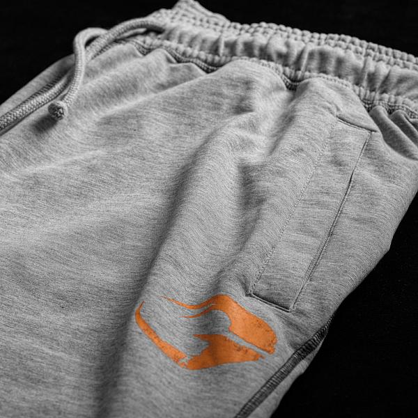 GASP Vintage Sweatpants - Greymelange Detail 4