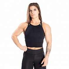 Better Bodies Performance Crop Halter - Black