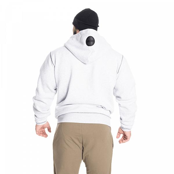 Better Bodies Graphic Hoodie - Light Grey Melange Detail 3