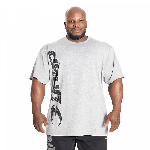 GASP Original Tee - Light Grey Melange Detail 3