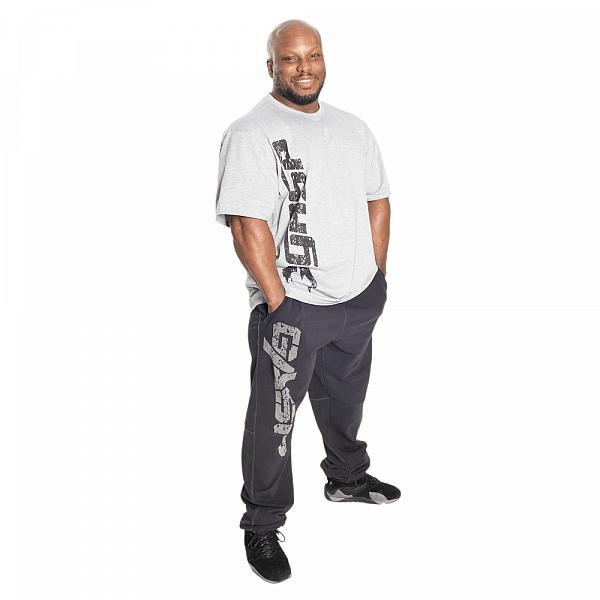 GASP Original Tee - Light Grey Melange Detail 6