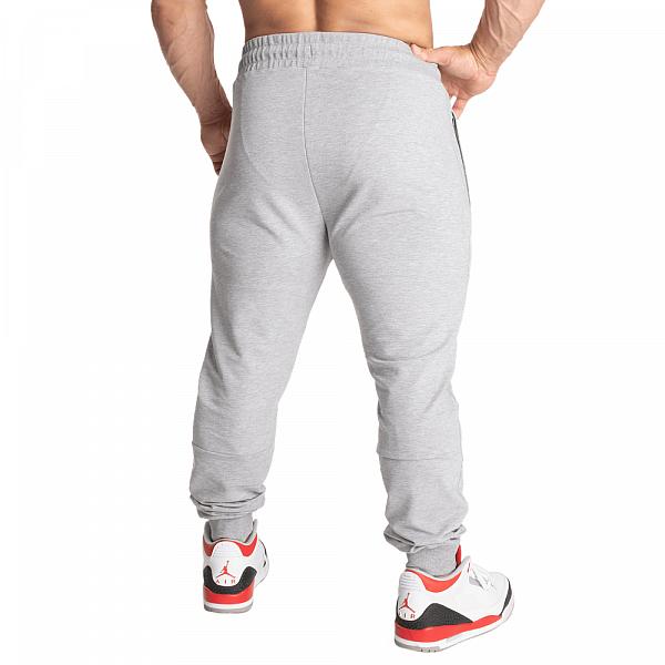 Better Bodies Tapered Joggers V2 - Light Grey Melange Detail 2