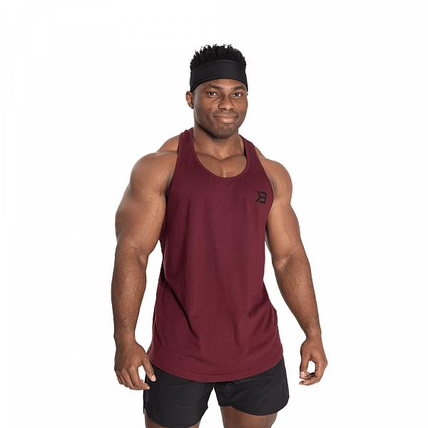 Better Bodies Essential T-Back - Maroon Detail 1