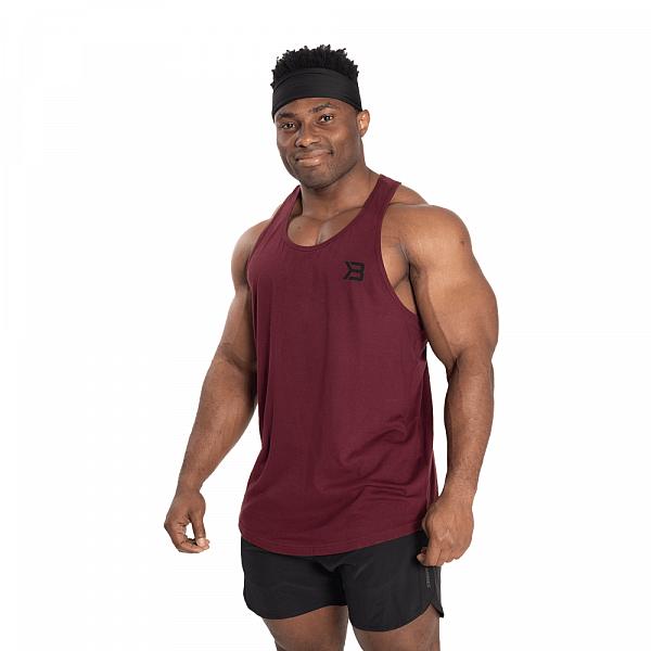 Better Bodies Essential T-Back - Maroon Detail 2