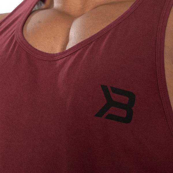 Better Bodies Essential T-Back - Maroon Detail 4