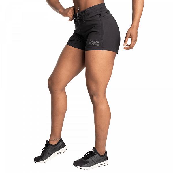 Better Bodies Empire Sweatshorts - Black Detail 2