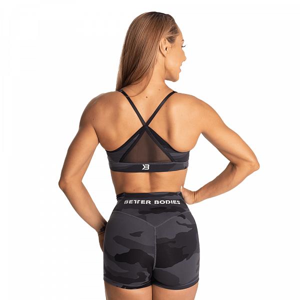 Better Bodies Soho Sports Bra - Dark Camo Detail 3
