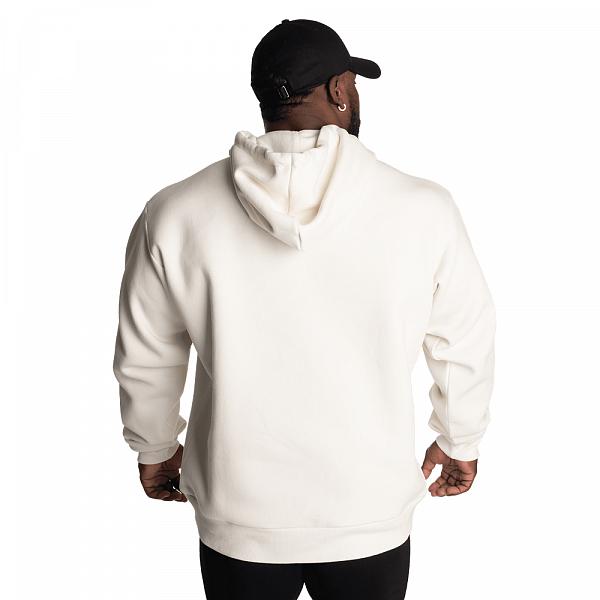 Better Bodies Logo Hoodie - Off White - Unisex Detail 3