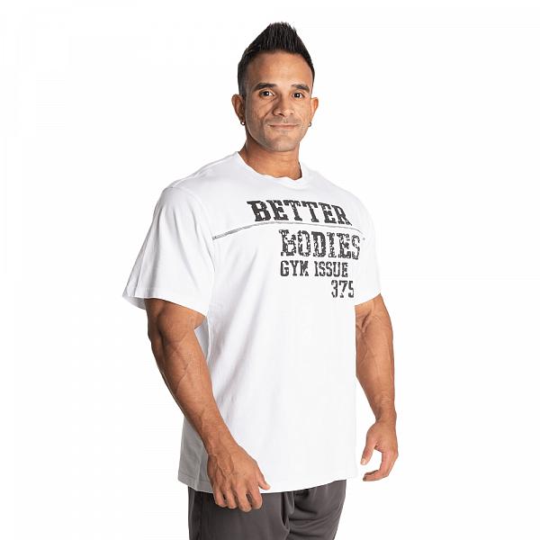 Better Bodies Union Original Tee - White Detail 2