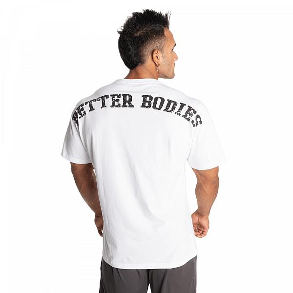 Better Bodies Union Original Tee - White Detail 3
