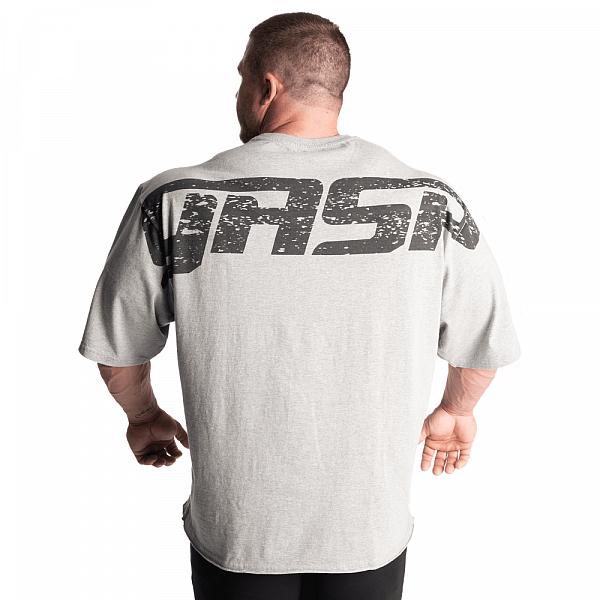 Gasp Iron Tee - Greymelange/Black Detail 2
