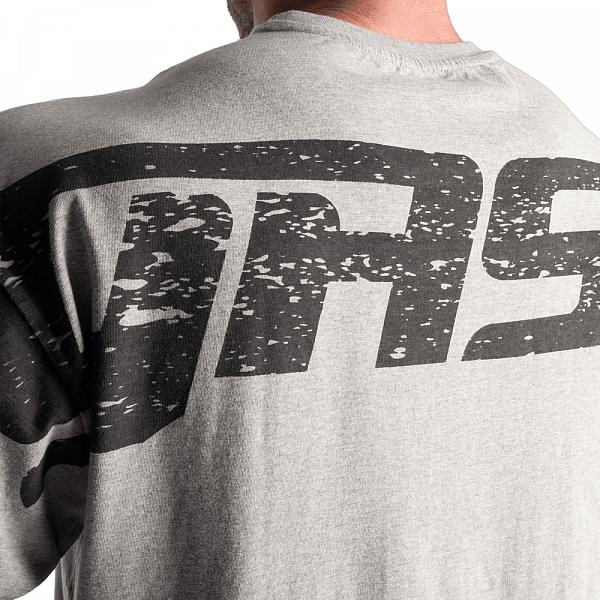 Gasp Iron Tee - Greymelange/Black Detail 4