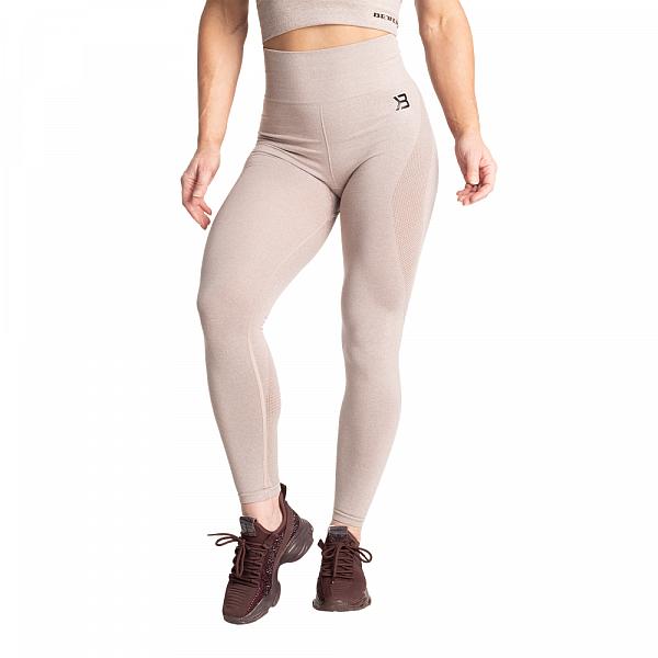 Better Bodies Rockaway Leggings - Warm Sand Melange Detail 1