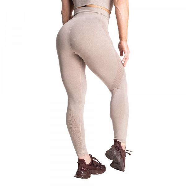 Better Bodies Rockaway Leggings - Warm Sand Melange Detail 2