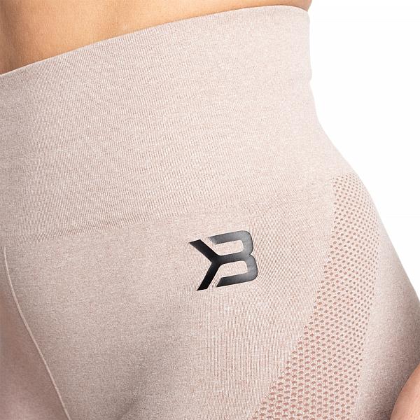 Better Bodies Rockaway Leggings - Warm Sand Melange Detail 4