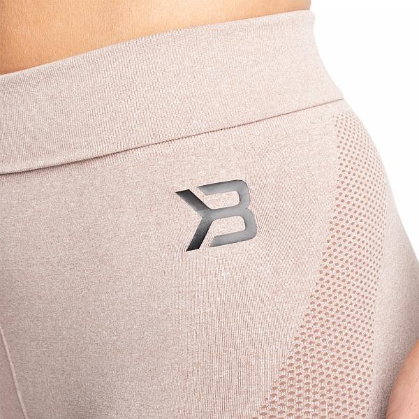 Better Bodies Rockaway Leggings - Warm Sand Melange Detail 5