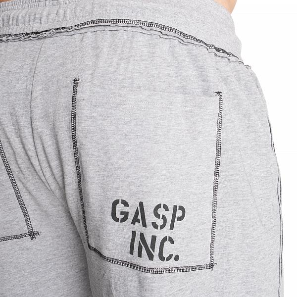 GASP Division Sweatpants - Light Grey Melange Detail 5
