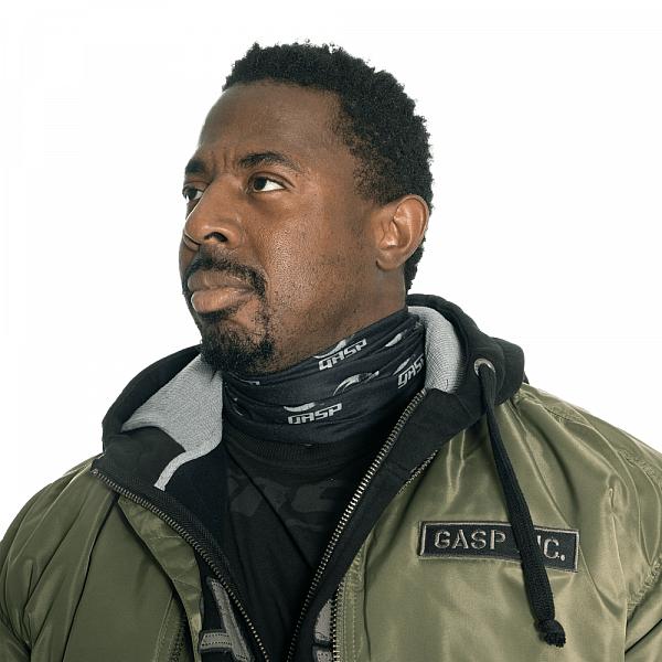 Gasp Bandana - Black Detail 5