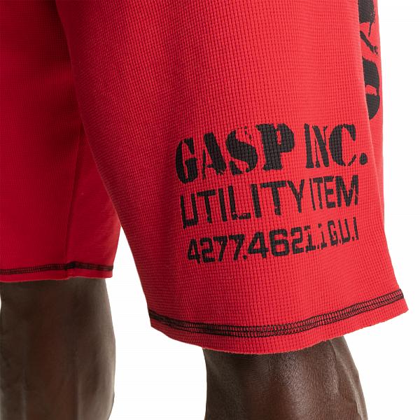 GASP Thermal Shorts - Chili Red Detail 4