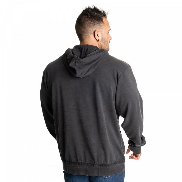 Better Bodies Washed Hoodie - Acid Black Detail 2