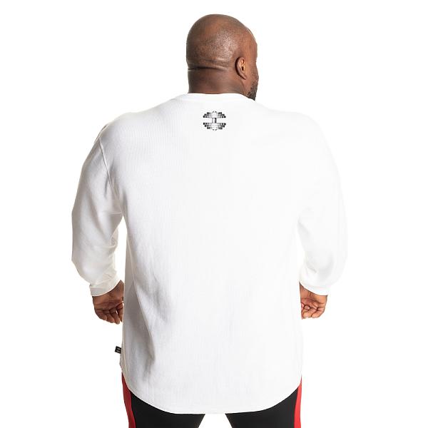 Better Bodies Thermal Sweater - White Detail 2
