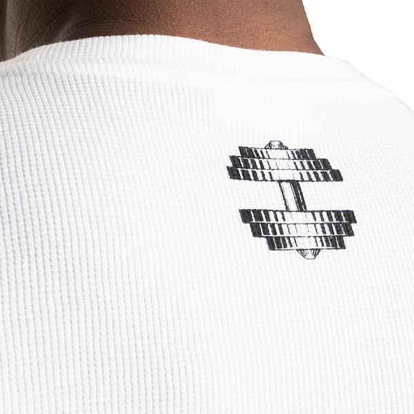 Better Bodies Thermal Sweater - White Detail 5