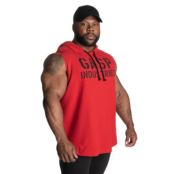 GASP Thermal Sl Hoodie - Chili Red Detail 3