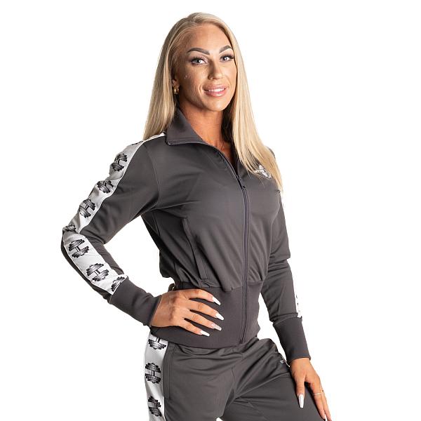 Better Bodies Chelsea Track Jacket - Iron Detail 2