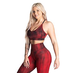 Better Bodies High Line Short Top - Chili Red Grunge