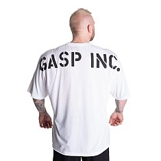 GASP Division Iron Tee - White
