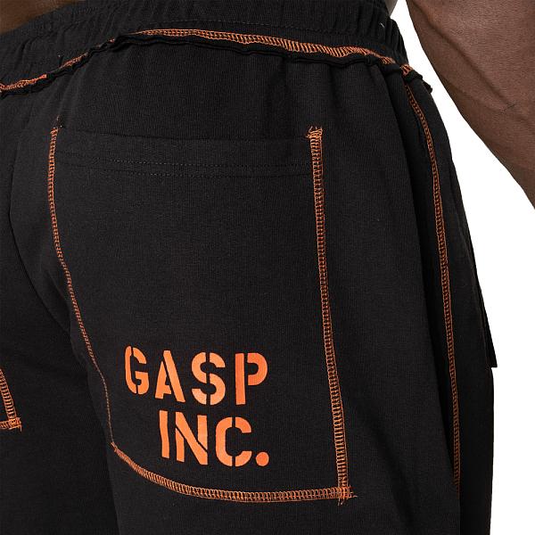 GASP Division Sweatpant - Black/Flame Detail 5