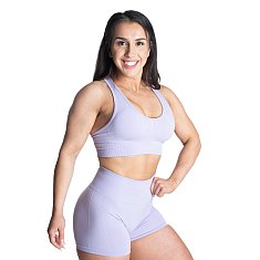 Better Bodies Scrunch Sports Bra - Cool Purple