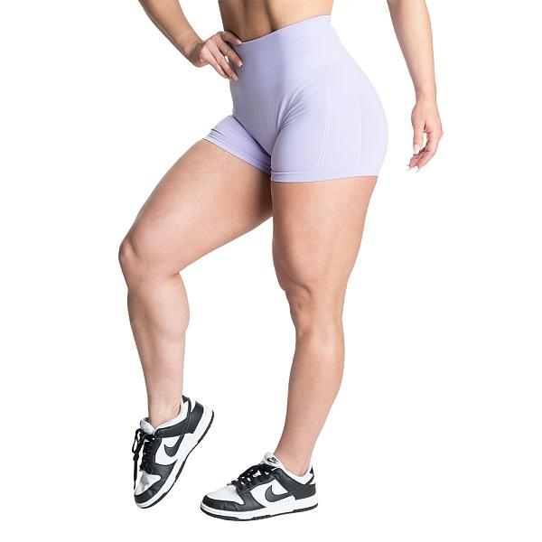 Better Bodies Scrunch Shorts - Cool Purple Detail 2