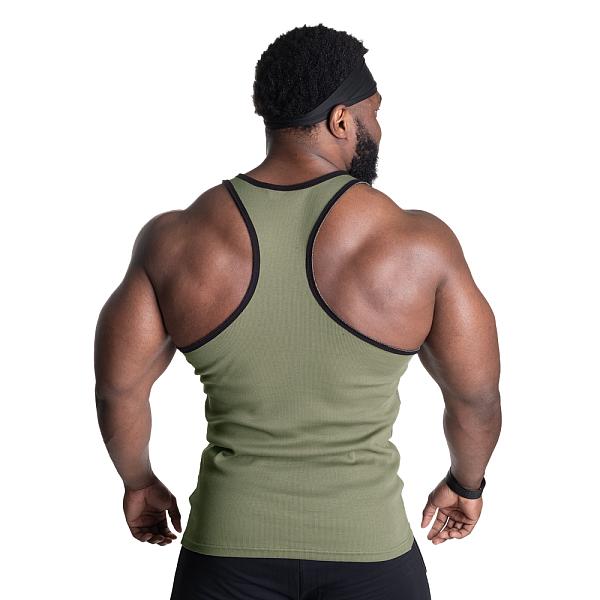 Better Bodies Dumbbell T-Back - Washed Green Detail 2
