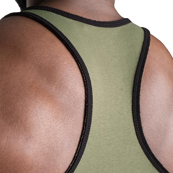 Better Bodies Dumbbell T-Back - Washed Green Detail 5