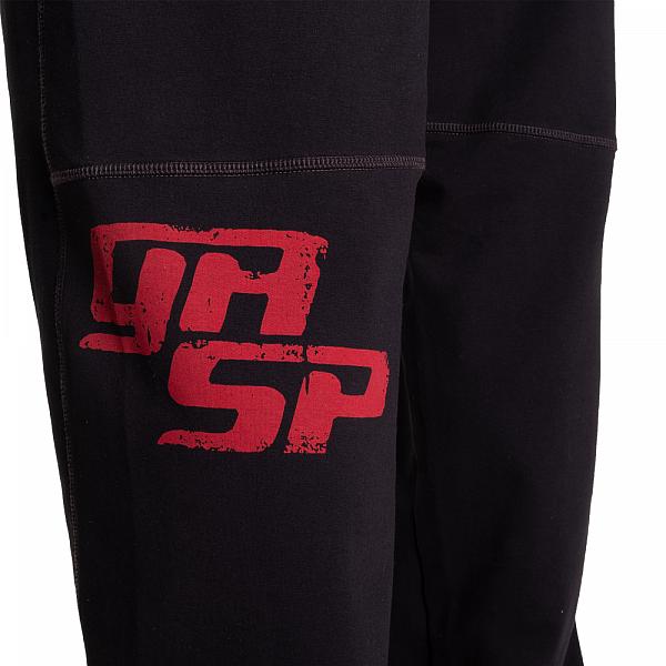 GASP Vintage Sweatpants - Black/Red Detail 7