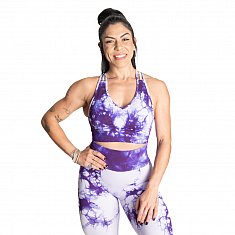 Better Bodies Entice Sports Bra - Purple Tie Dye