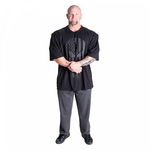 GASP Acid Sweatpant - Acid Washed Black Detail 5