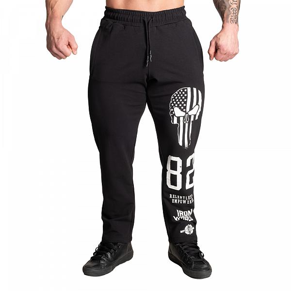 Better Bodies Graphic Standard Sweatpants - Black Detail 1