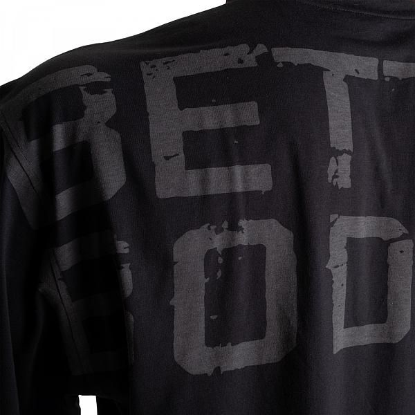 Better Bodies Union Iron Tee - Black Detail 4