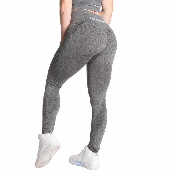 Better Bodies Rockaway Leggings V2 - Graphite Melange Detail 2