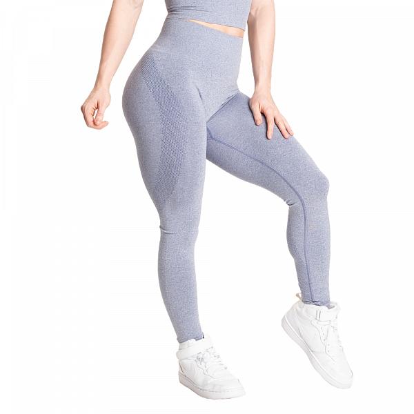Better Bodies Rockaway Leggings V2 - Light Blue Melange Detail 1