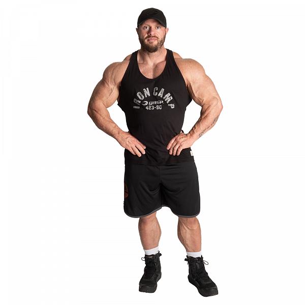 Gasp Mesh Shorts - Black/Grey Detail 6